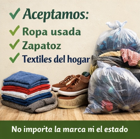 Ropa común para reciclar